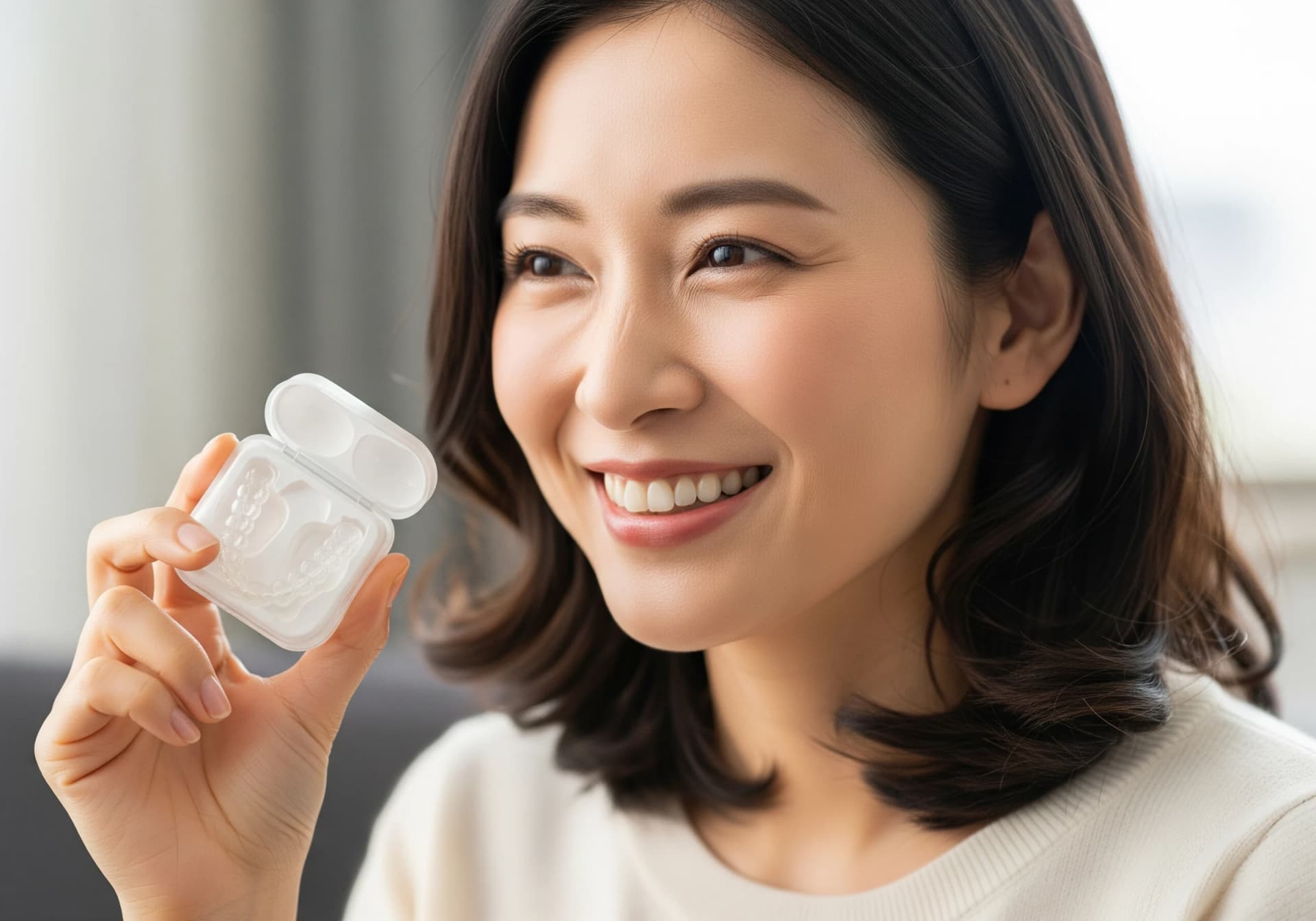 マウスピース矯正の保定装置