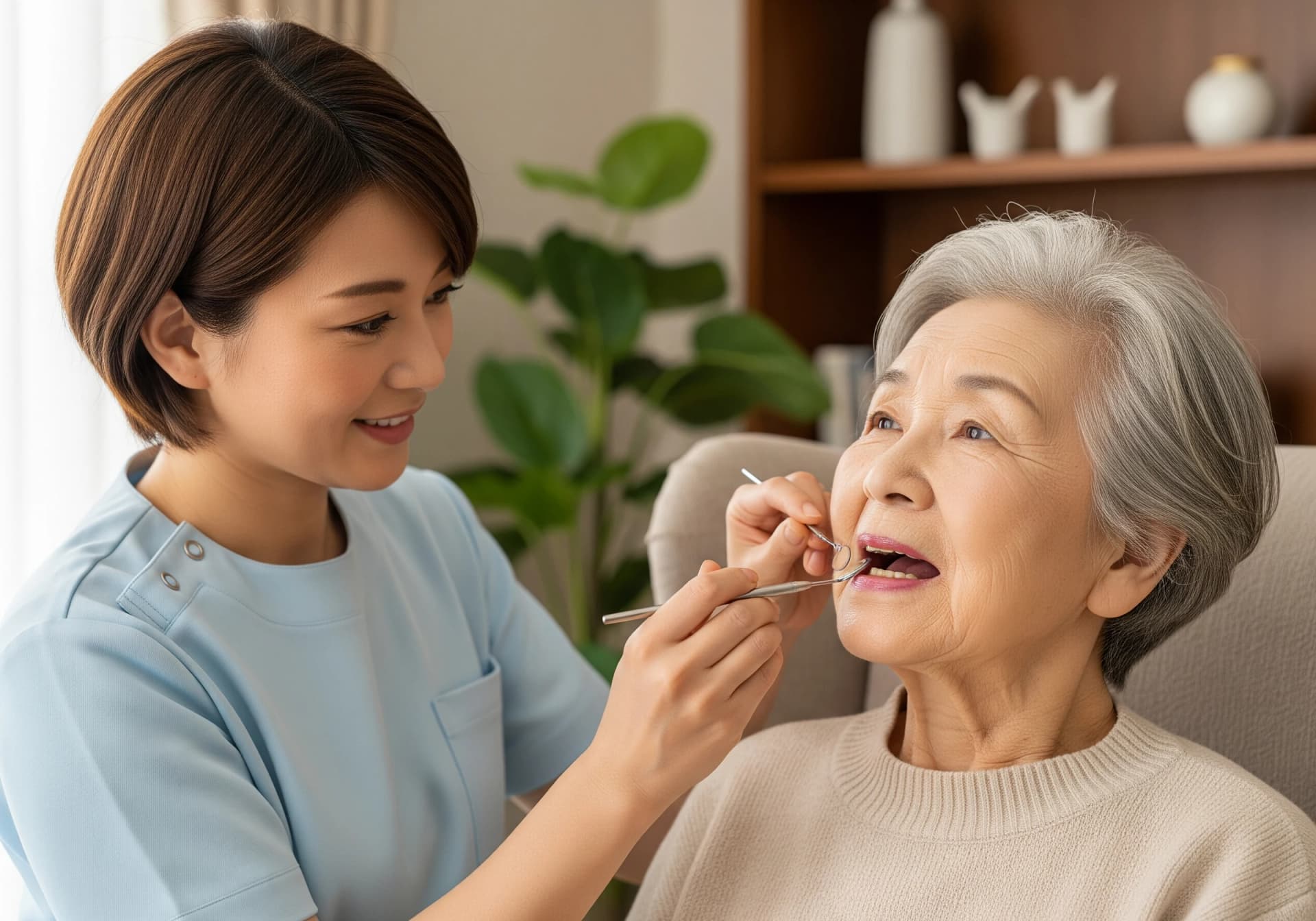 ご自宅で診療を受ける患者様